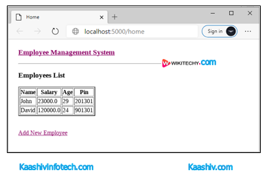  Employe Management System
