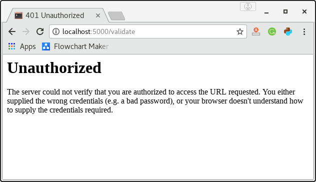  Flask abort() function