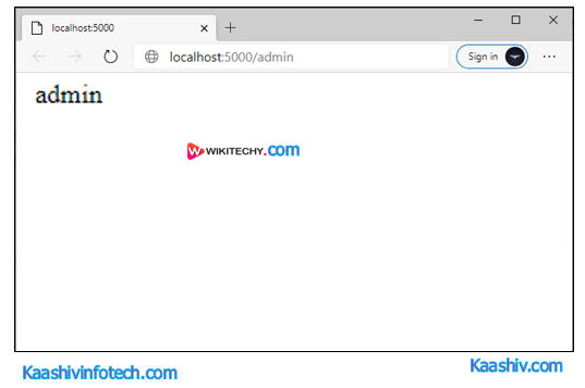  Flask Url Building Output