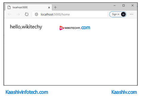  Login Form Output