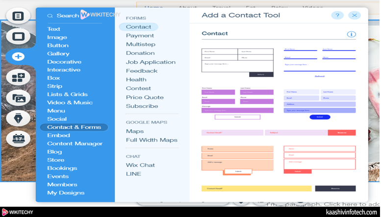  Contact Form