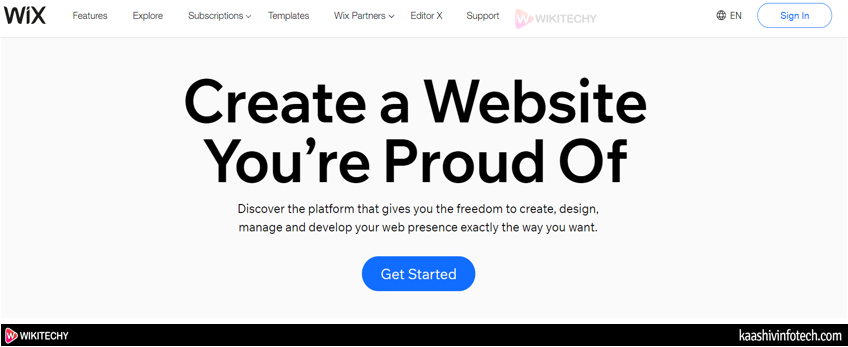   Wix.com Official Page