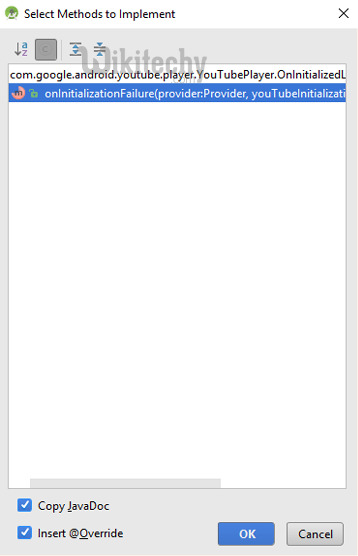 implementation of abstract class window in android