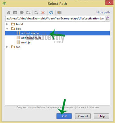  add jar files one by one in dependency