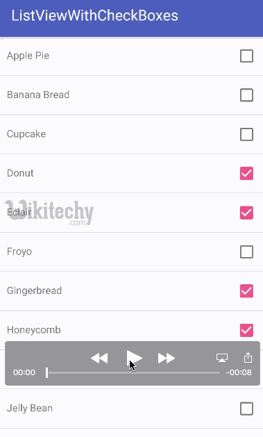  checkbox-output