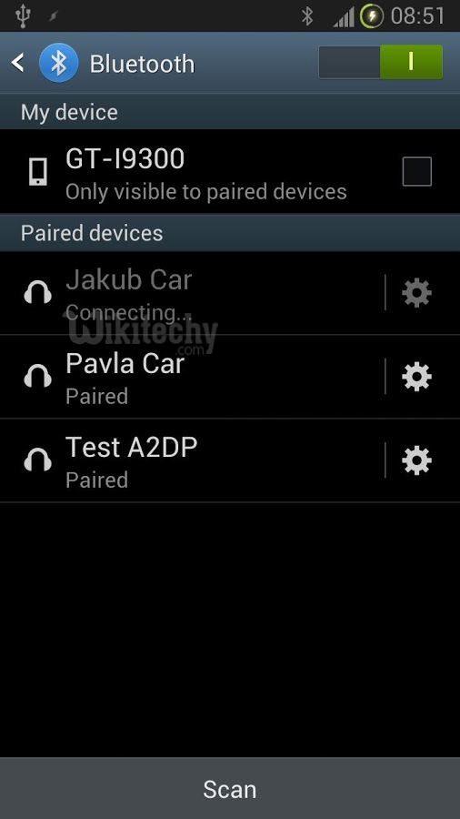  bluetooth list paired devices
