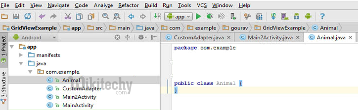  creating new java class