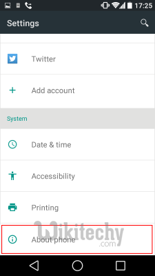  developer options for android