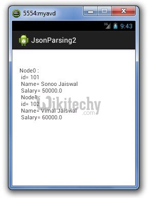  parser of json