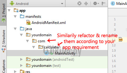  Change Package Name In Android Studio 