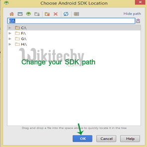  sdk path android studio