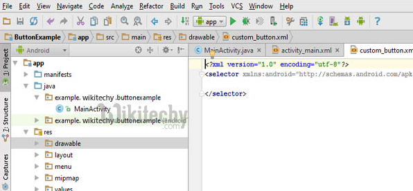  drawable xml file creation