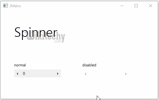  spinner light theme