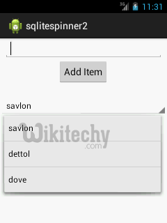  view of sqlite