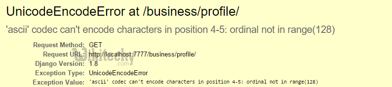  python unicode encode error