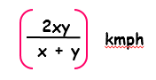 Average Speed Formula