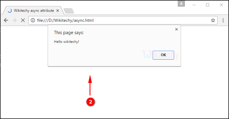 async Attribute Output