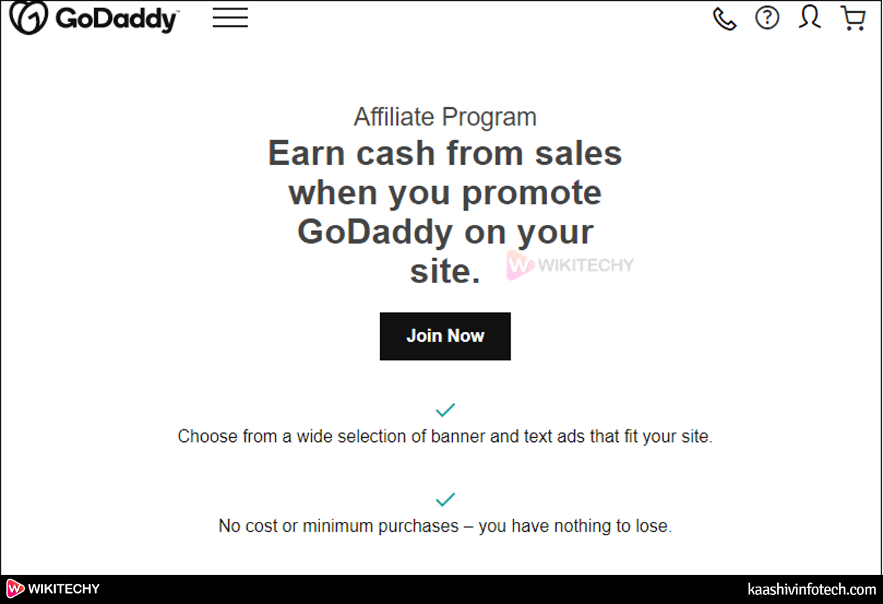 GoDaddy Affiliate