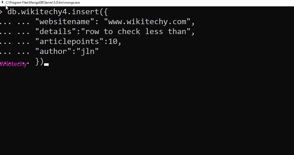 MongoDb