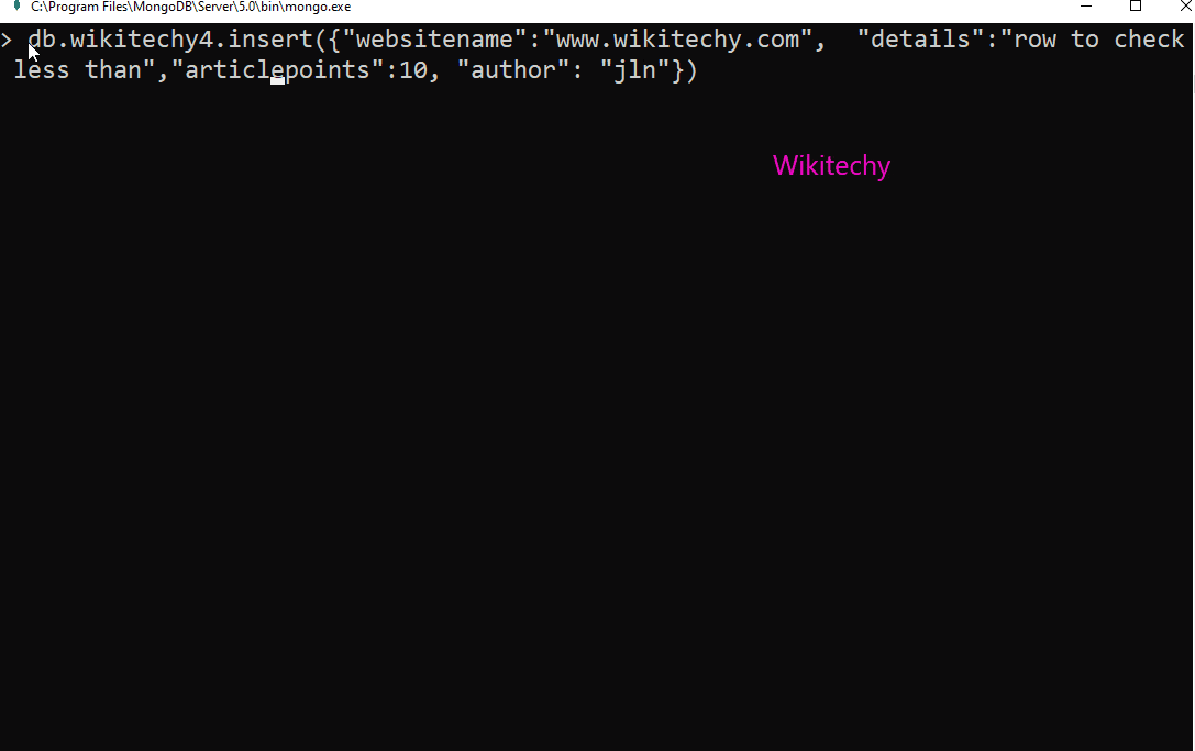 MongoDb