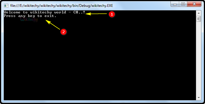  c# program examples with output