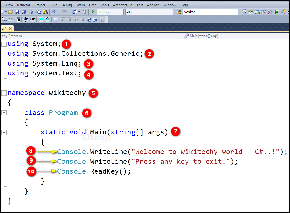  c# programs for practice