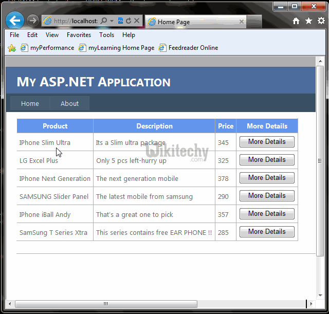  Gridview Button Column 