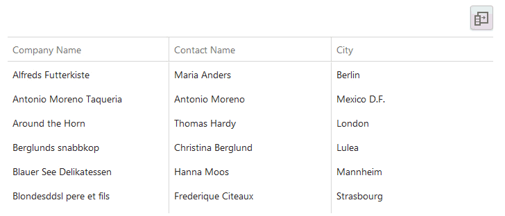  DataGridview Bind Collections