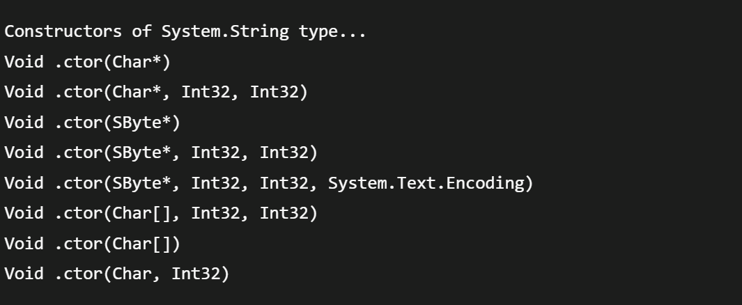 reflection-print-constructors