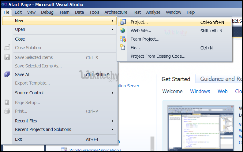  structure of c# program