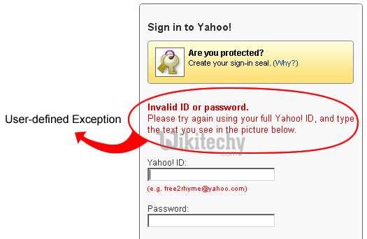 learn c# tutorials - user defined exception - c# programs