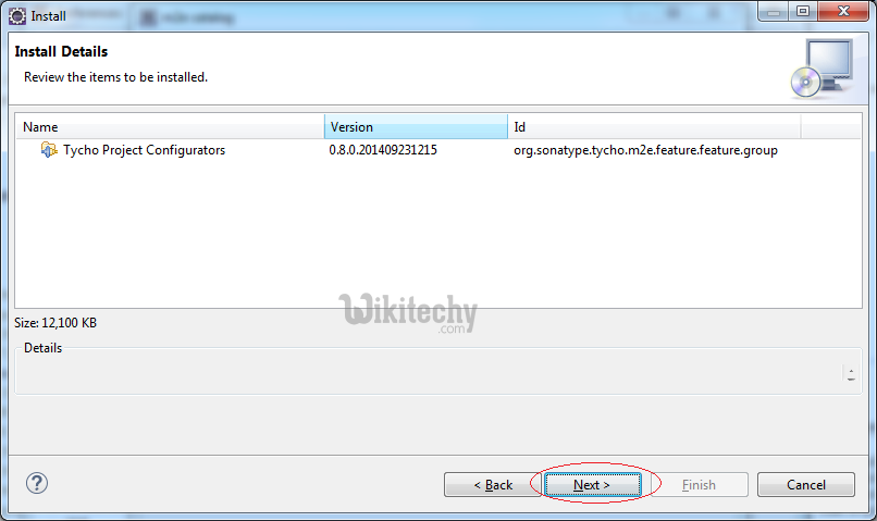  

learn maven tutorial - install tycho plugin step5 - maven example