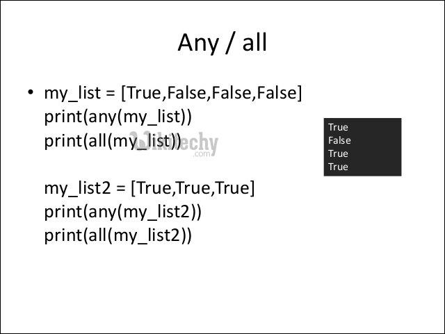 advanced python act