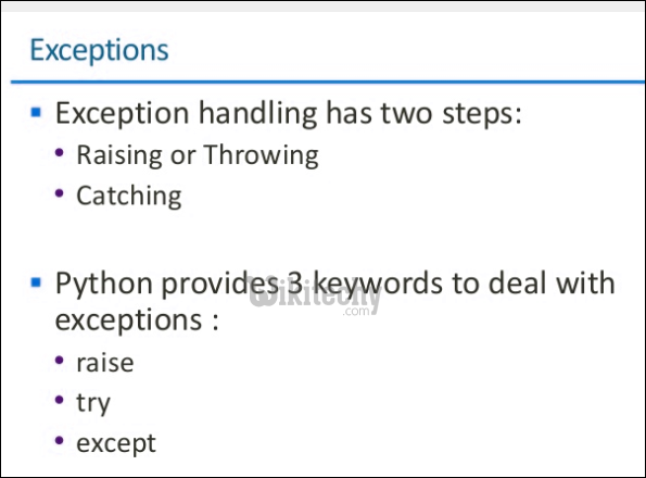 exception