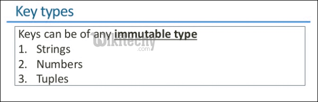 key types